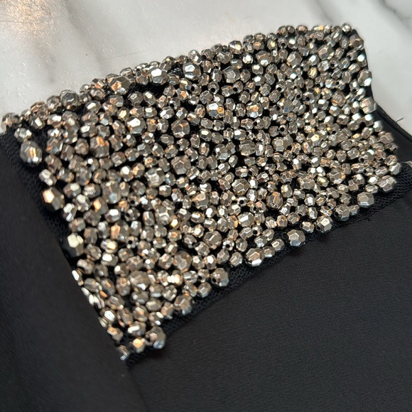 PTP length at front 34 back 41 bling shoulders black top - Picture 4 of 6